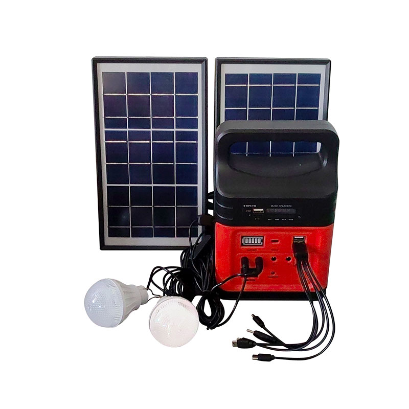 Banco de energia solar para camping/viagens